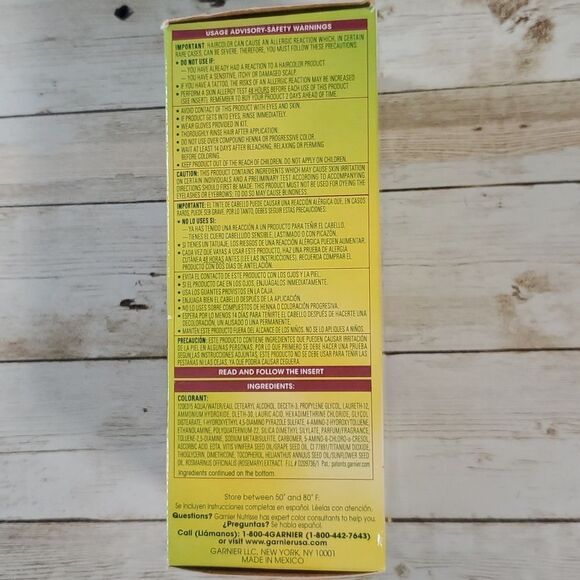 Garnier Nutrisse Nourishing Creme Ultra Bold Color Deepest Intense Burgundy BR1 - Picture 2 of 6